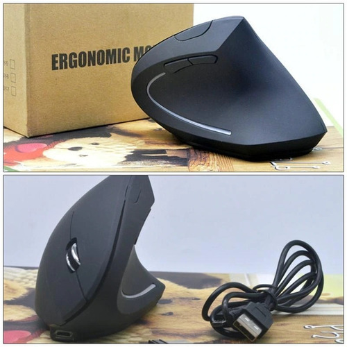 Mouse Ergonomico Inalambrico 2,4g Vertical Recargable/m003