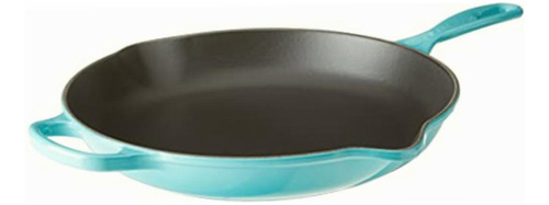 Le Creuset Firma Skillet Mango De Hierro, Caribe, 1