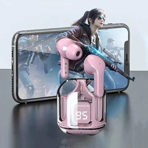 Audífonos Bluetooth Inalámbricos Cargador Portátil Pantalla