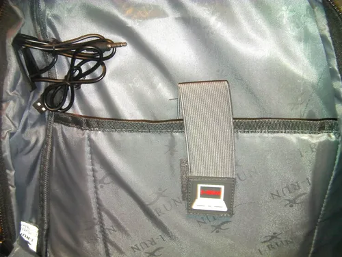 Mochila Porta Notebook C/gris Grafito Reforzada I-run Usb