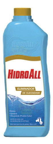 Eliminador De Oleosidade 1lt - Hidroall