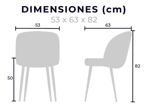 Set 2 Sillas Acojinadas Tapiz Tela Para Comedor O Sala Estructura de la silla Madera Asiento Azul Diseño de la tela Lino