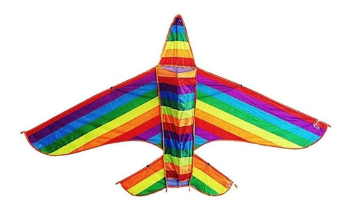 6 Papalote Avion Colores Cometa Regalo Mayoreo Juguete