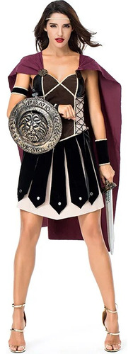 Disfraz De Soldado Griego, Guerrera Espartana, Xena, Gladiad
