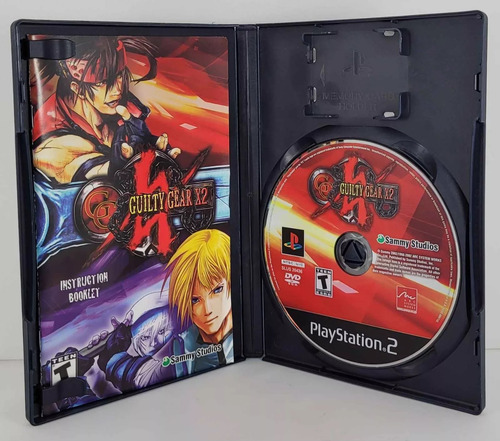 Ps2 - Guilty Gear X2 (americano) (Usado)