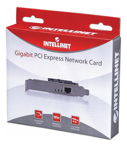 Tarjeta De Red Pci Express Intellinet 522533 Gigabit