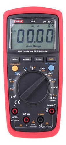 Multímetros Digitales Uni-t Ut139c True Rms