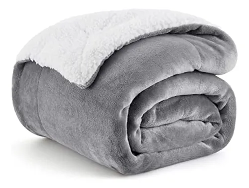 Manta De Lana Bedsure Sherpa Para Sofá - Manta Gruesa Y Cáli