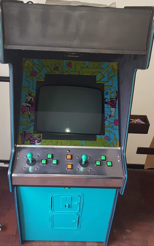 Imagen 3 de 3 de Consola Arcade Vintage Con 3 Juegos