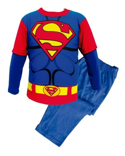 para niño Superman Pijama dos piezas 