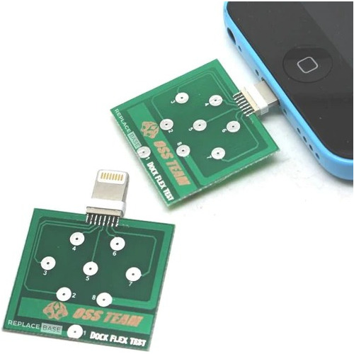 Placa Tester Dock Para iPhone Lightning