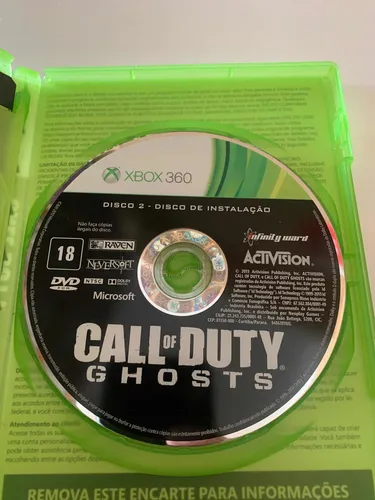 Call of duty Ghosts Xbox 360 original em mídia física