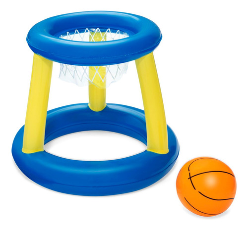 Aro Basket Pileta Inflable +pelota Juego Bestway Piscina Rey