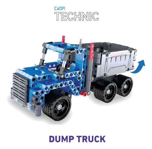 Camión Volcador Juguete Para Armar 301pzs Cada Technic
