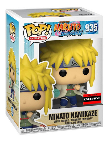 Funko Pop Minato Namikaze 935 Naruto Shippuden Exclusivo Aaa