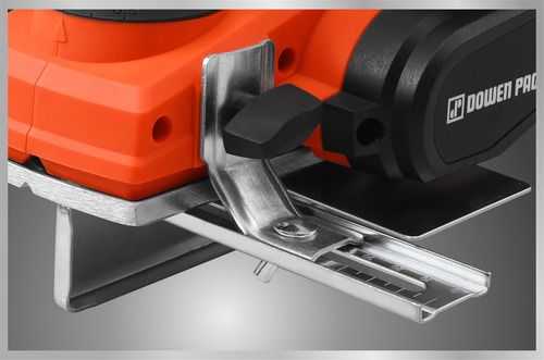 Imagen 6 de 9 de Cepillo eléctrico de mano Dowen Pagio Cepilladora manual 9993429 82mm 220V naranja