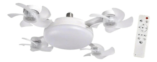 Luz De Ventilador De Techo Led 4 Cabezas De Ventilador 55cm