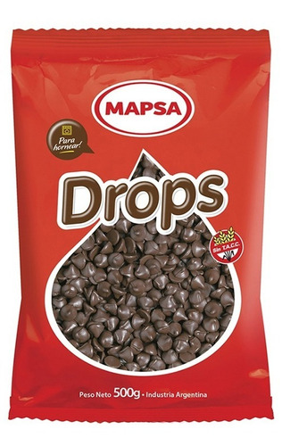 Mapsa Chips Chocolate Negro Caja X3kg.  Mapsa - SEMIAMARGO