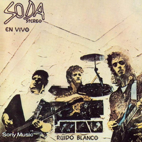 Cd Soda Stereo - Ruido Blanco - En Vivo