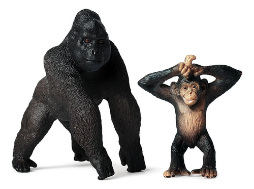 Juguetes De Animales Geminigenius Gorila Figura De Acción