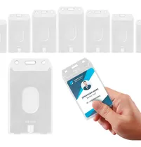 Comprar 100 Porta Credenciales Porta Gafete Acrílico Oficina Escue V