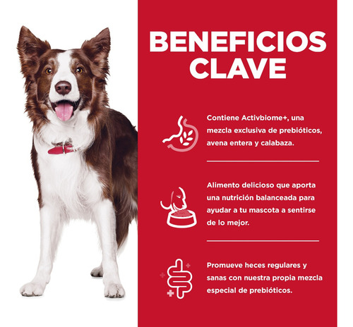 Hill's Science Diet Perfect Digestion comida para perro adulto 5.7kg