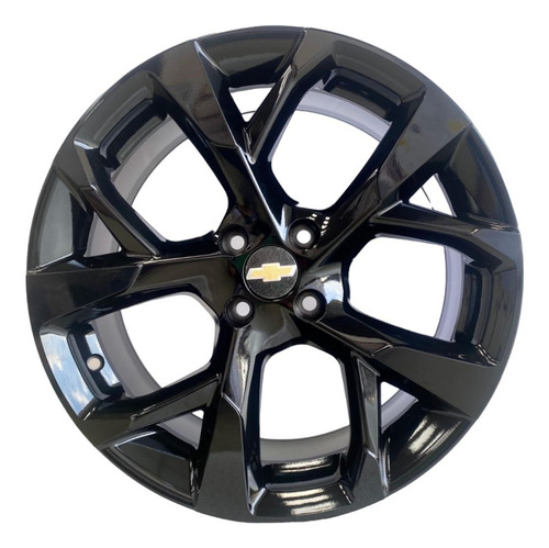 4 Rodas Aro 17 5x105 Montana Nova Tracker Cruze S47 Kr Cor Black Piano 5x105