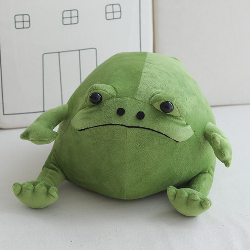 Peluche De Peluche Con Forma De Rana, Lindo Y Feo, De Dibujo