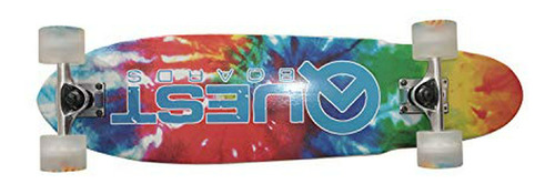 Patineta, Skatebboards Es Quest Skateboards Trippy 30  Cruis