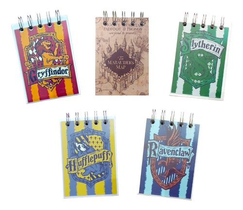 Set 5 Mini Libretitas Harry Potter