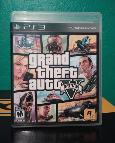 Grand Theft Auto V Ps3 (físico)