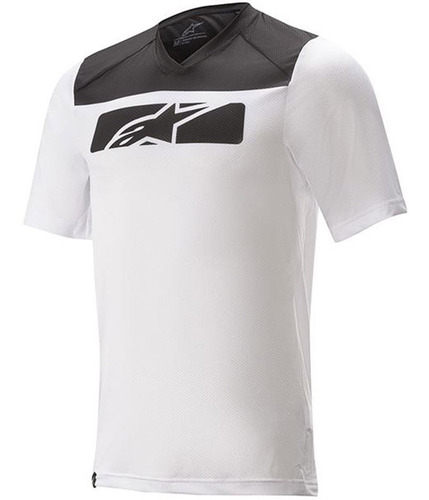 Jersey Alpinestars Drop 4.0 Ss White Black