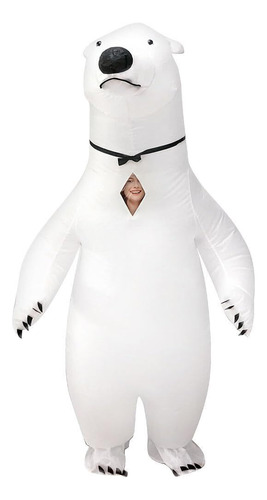 Disfraz Inflable Oso Polar For Adultos Halloween,navidad