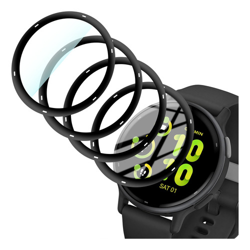 4x Mica Screen Protector Pantalla Para Garmin Vivoactive 5