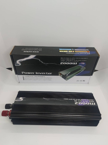 Conversor Inversor Voltaje Corriente 12v A 220v 2000w Auto