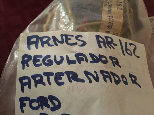 Conectores Ar-162 Regulador Alternador  Arnes Para Ford