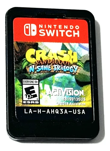 Crash Bandicoot N Sane - Nintendo Switch Físico Sin Caja (Usado)