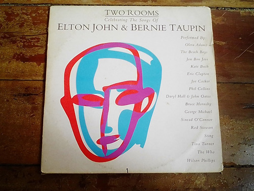 Lp Two Rooms-celebrating The Songs Elton John Bernie Taupin (Usado)