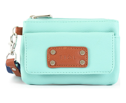 Monedero Rectangular Pequeño Tadea Celeste