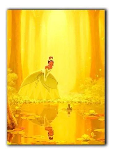 Pintura De Diamantes 5d Diy 60x40cm - Tiana La Princesa