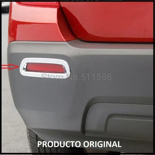 Cubierta Cromada Bomper Trasero 02 Pc Chevrolet Tracker Disp