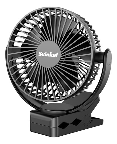 Svinkal Ventilador Portatil Usb, Bateria Portatil De Carga D