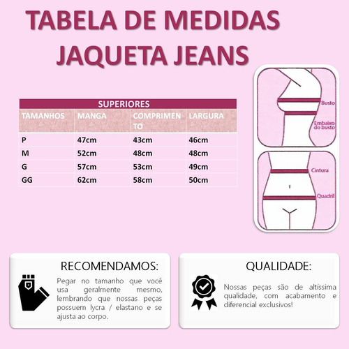 Imagem 7 de 9 de Jaqueta Jeans Moleton Com Manga E Capuz Blusa Feminina Top