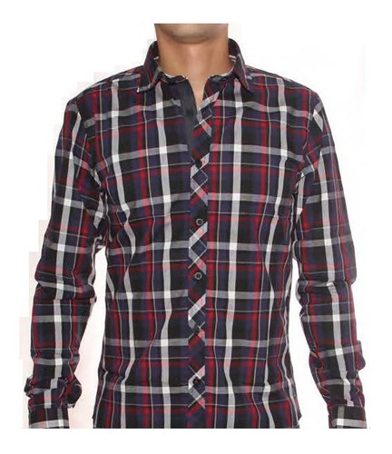 Camisa Manga Larga Escoces | Panther (14489)