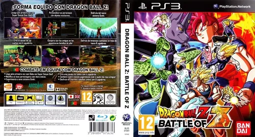 JOGO P/ PS3 DRAGONBALL Z BATTLE OF Z