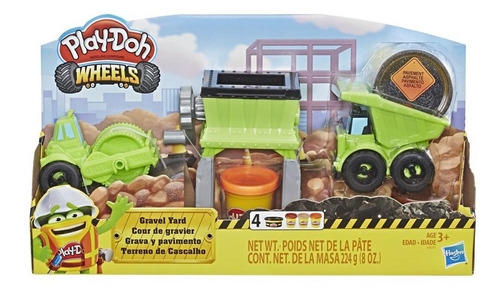 Play-doh Wheels - Grava Y Pavimento Hasbro