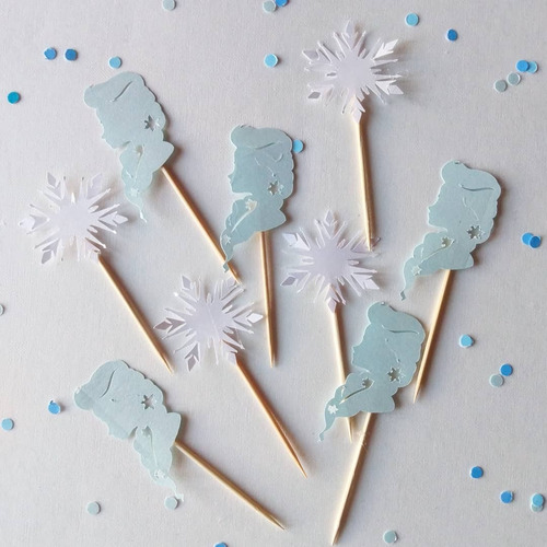 Kit De Decoración Frozen Para Fiestas Mágicas