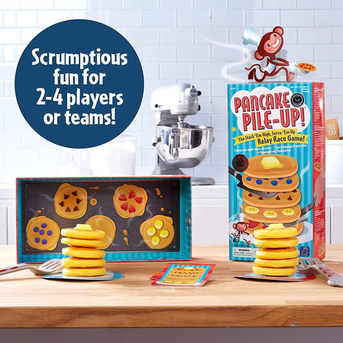 Pista Educationales Pista Pancake, Juego De Mesa De Retransm
