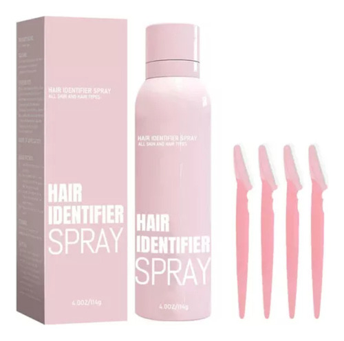 Spray De Identificación Del Cabello Para Afeitarse La Cara Y