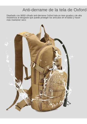 Mochila De Hidratación Ciclismo 3l Bolsa De Agua Táctica